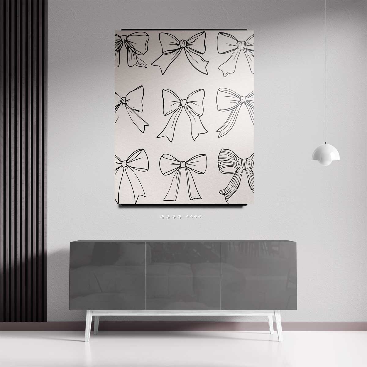 Vintage Strik Patronen Kunstwerk-canvas-dibond-plexiglas-wanddecoratie-WallArtistic