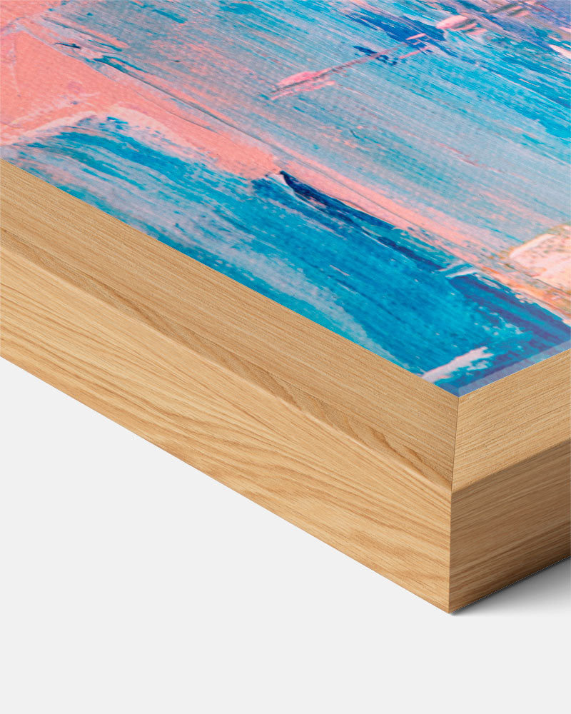 Abstract Kleurencompositie Poster-WallArtistic