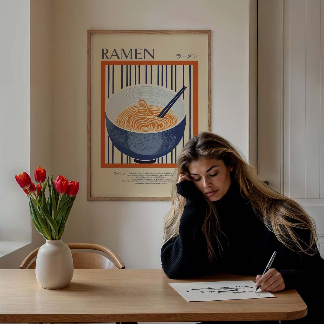 Ramen Art Poster-WallArtistic