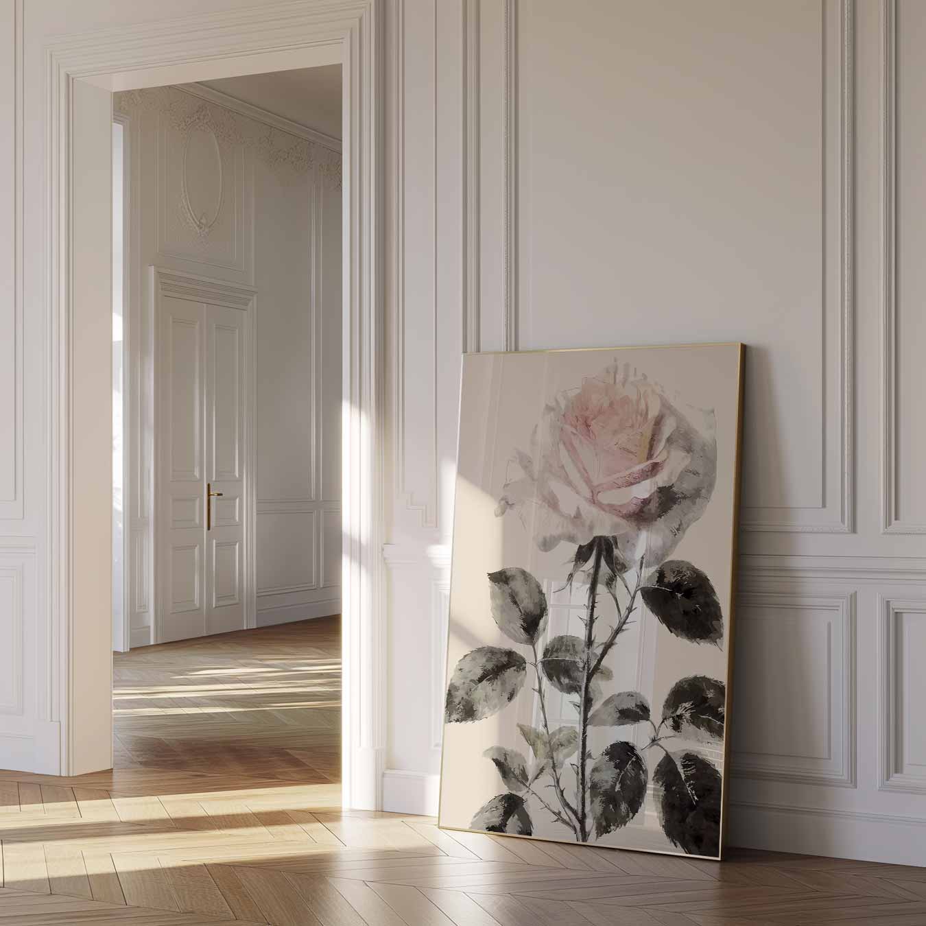 Romantische Rozenposter