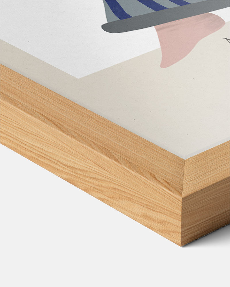 La Femme Minimalistische Poster-WallArtistic