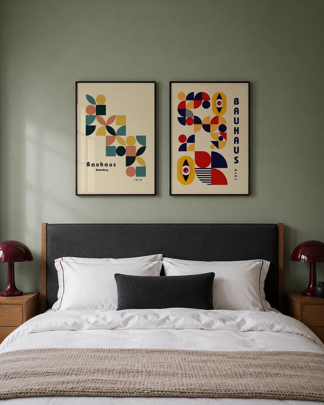 Vormen en kleurvlakken Posterset