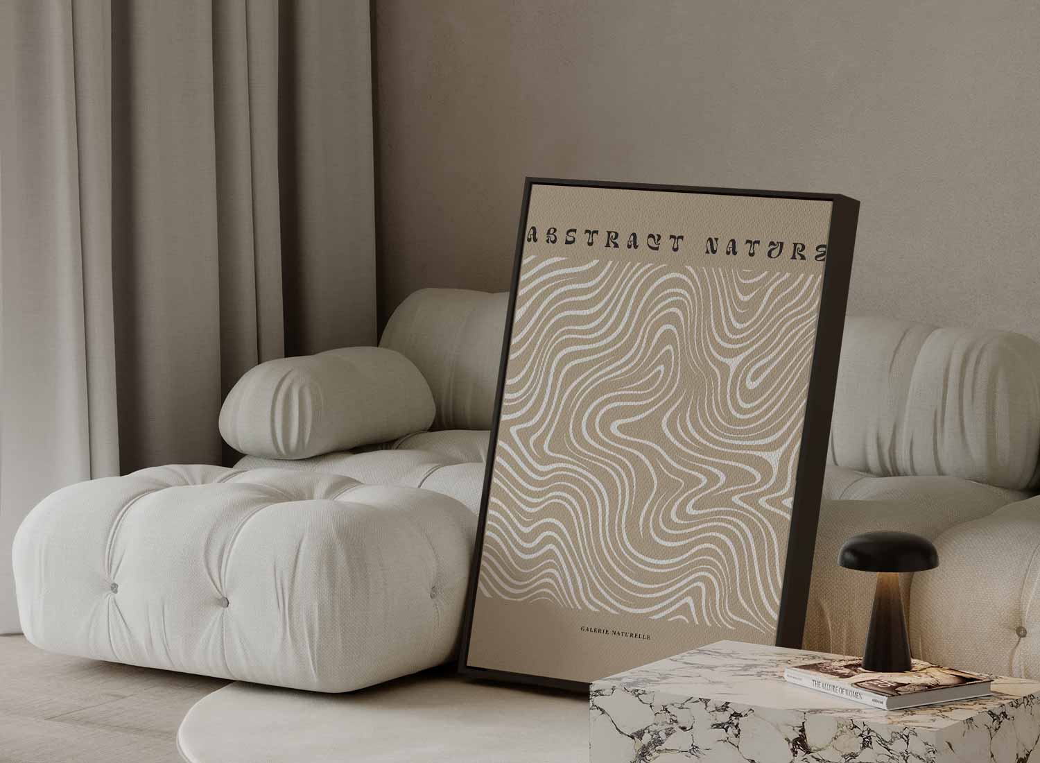 Abstracte Natuurpatronen Kunstprint Kunstwerk-canvas-dibond-plexiglas-wanddecoratie-WallArtistic