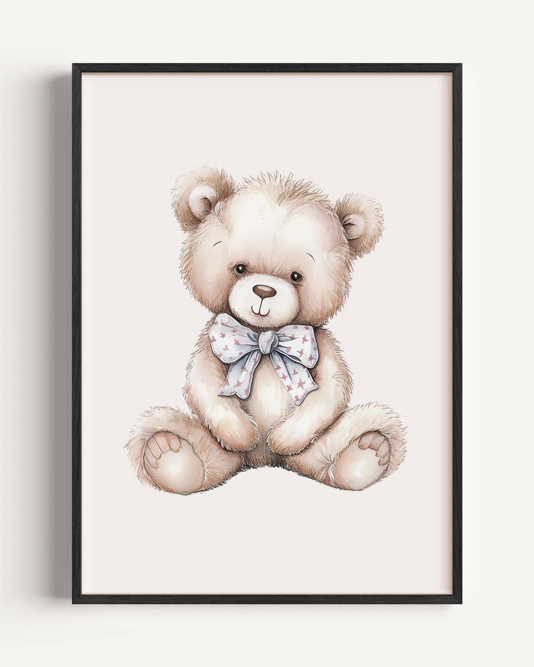 Schattige Teddybeer Poster-WallArtistic