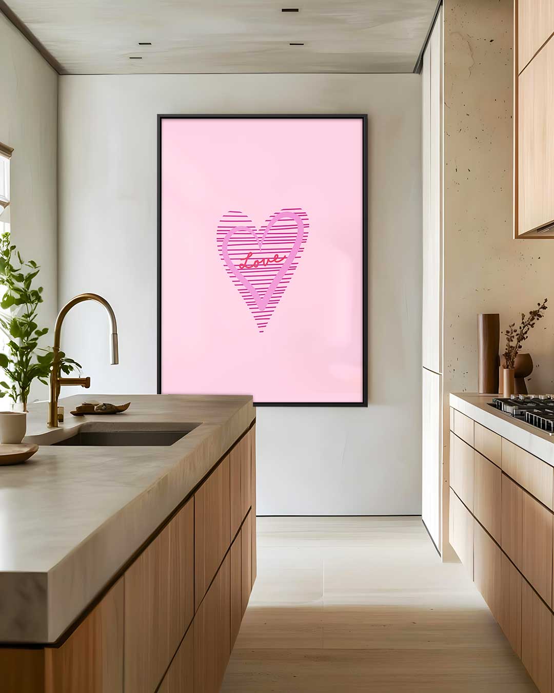 Hart van Liefde Kunstwerk-canvas-dibond-plexiglas-wanddecoratie-WallArtistic