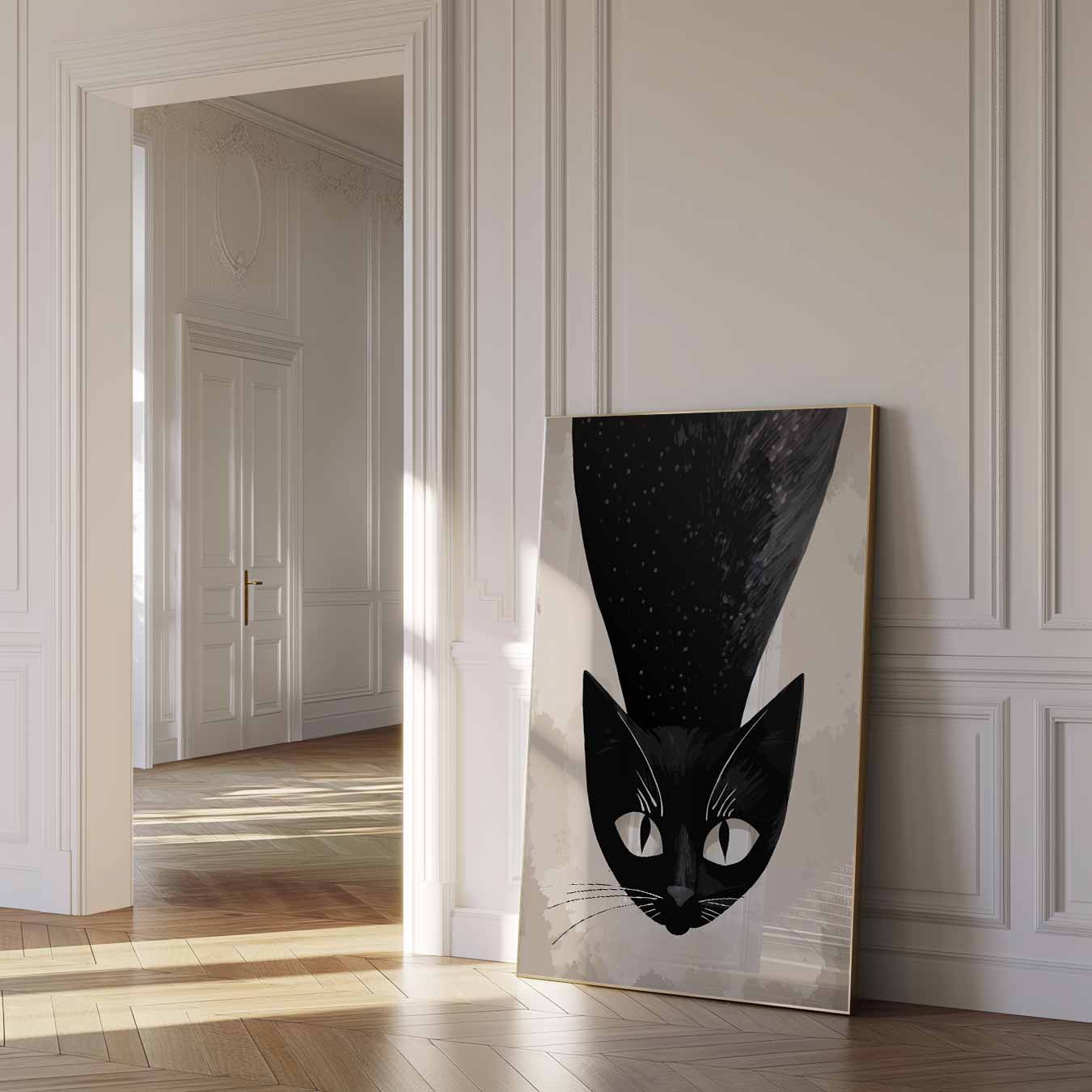 Stijlvolle Kattenposter
