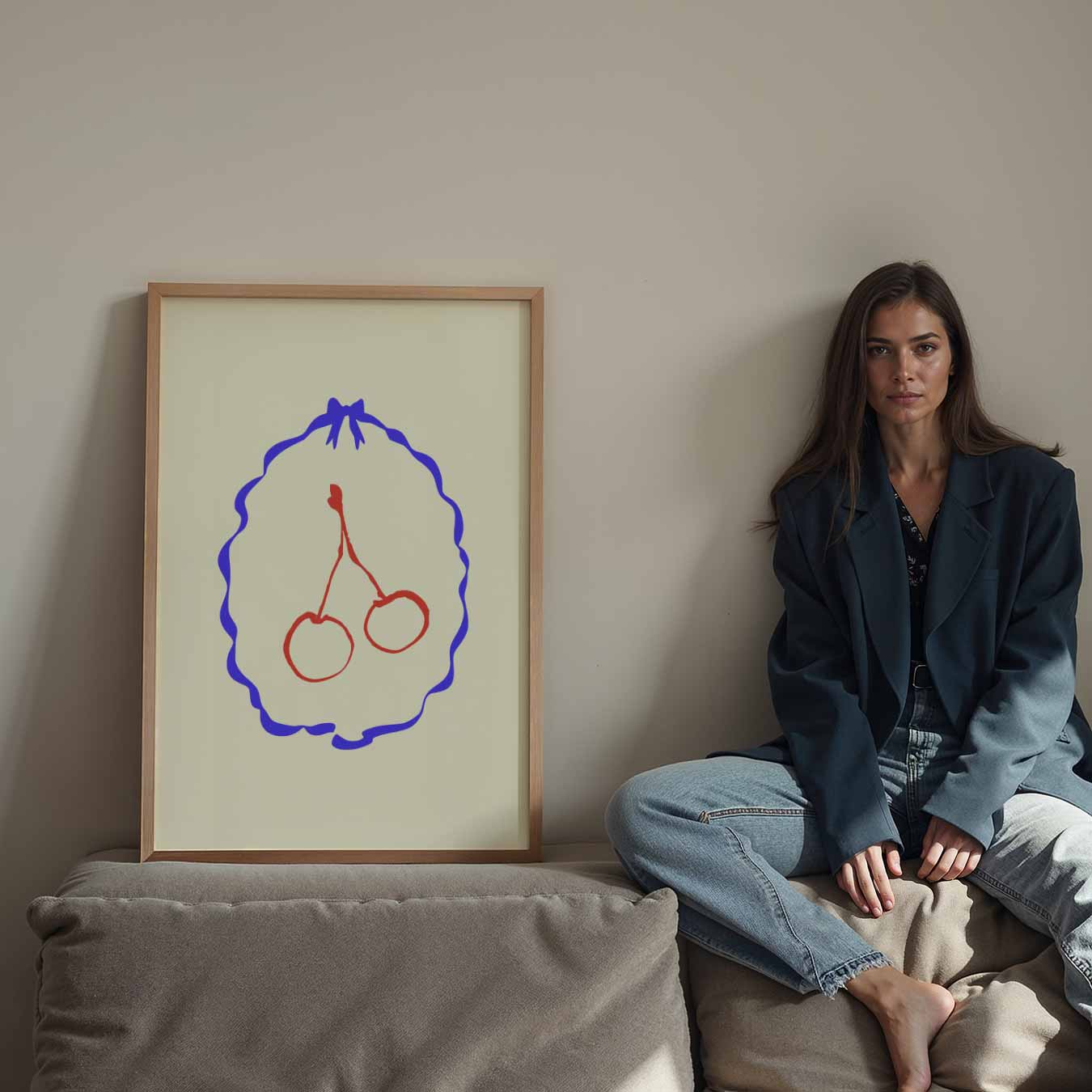 Kersen in Kunst Poster-WallArtistic