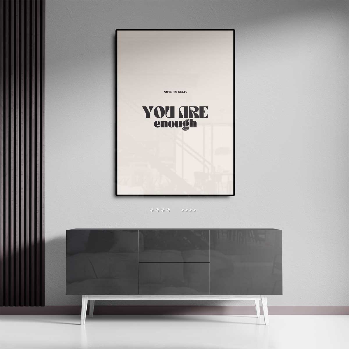 Inspirerende Motivatieposter "You Are Enough