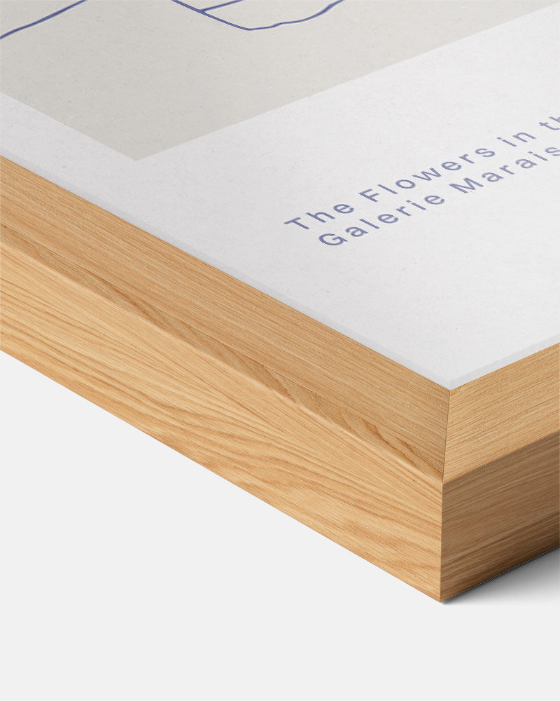 Stijlvolle Eettafel Illustratie Poster-WallArtistic