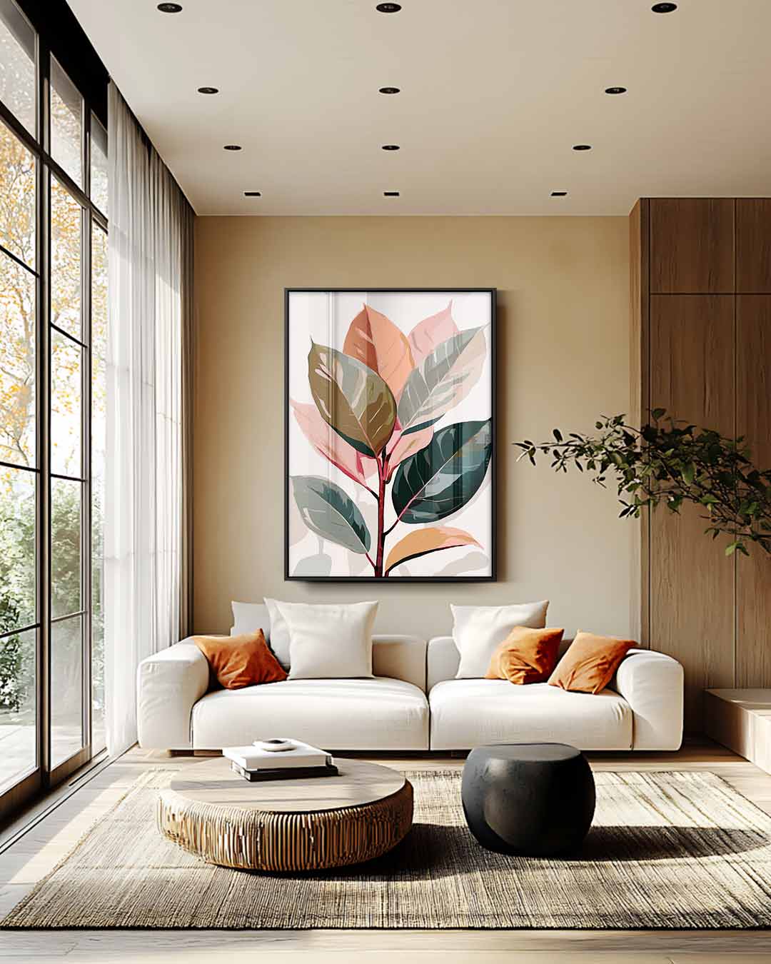 Natuur in Harmonie Kunstwerk-canvas-dibond-plexiglas-wanddecoratie-WallArtistic