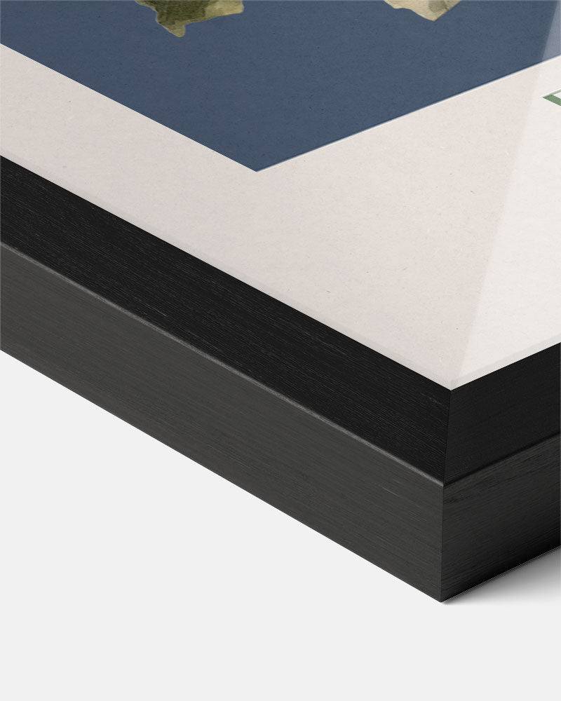 Winter Market Botanische Poster-WallArtistic