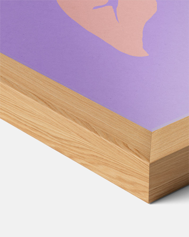 Vrolijke Bloemenposter in Pastelkleuren Poster-WallArtistic