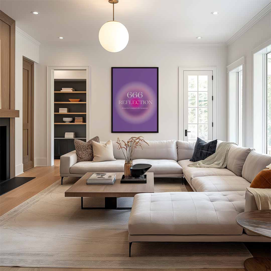 Reflectie van Zingeving Kunstwerk-canvas-dibond-plexiglas-wanddecoratie-WallArtistic