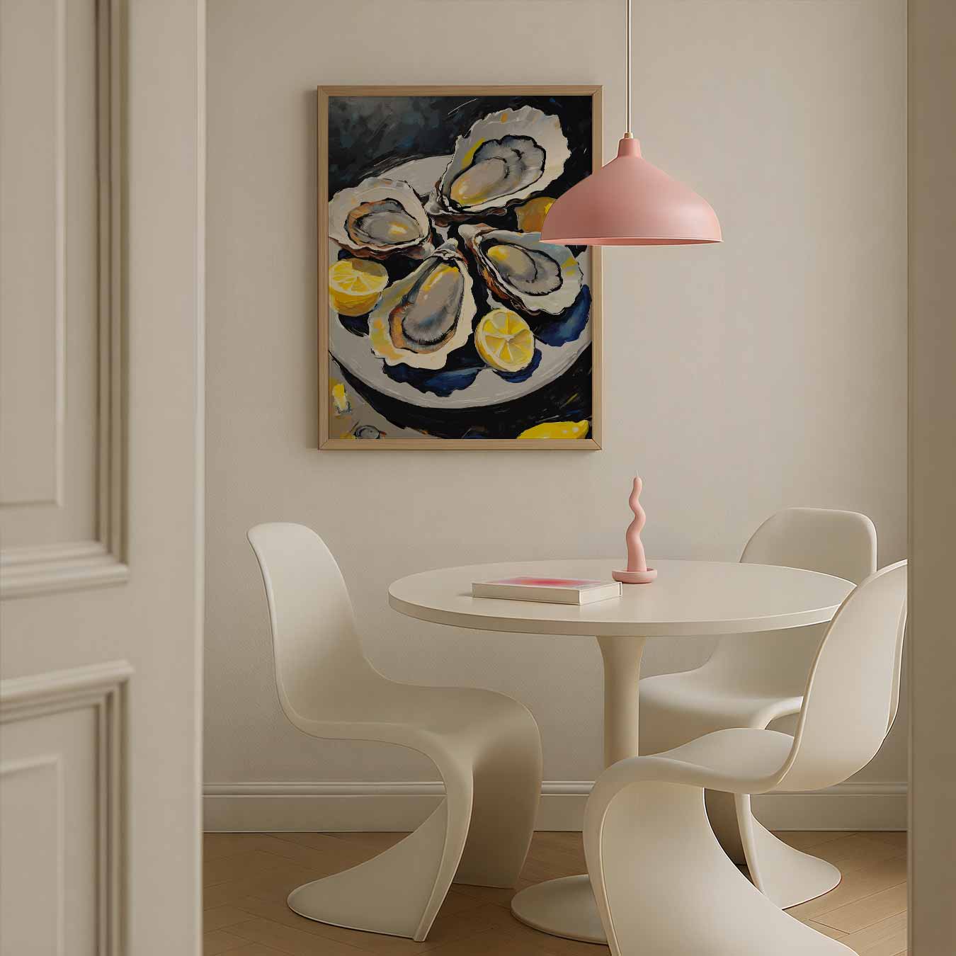 Verleidelijke Zeevruchten Illustratie Poster-WallArtistic