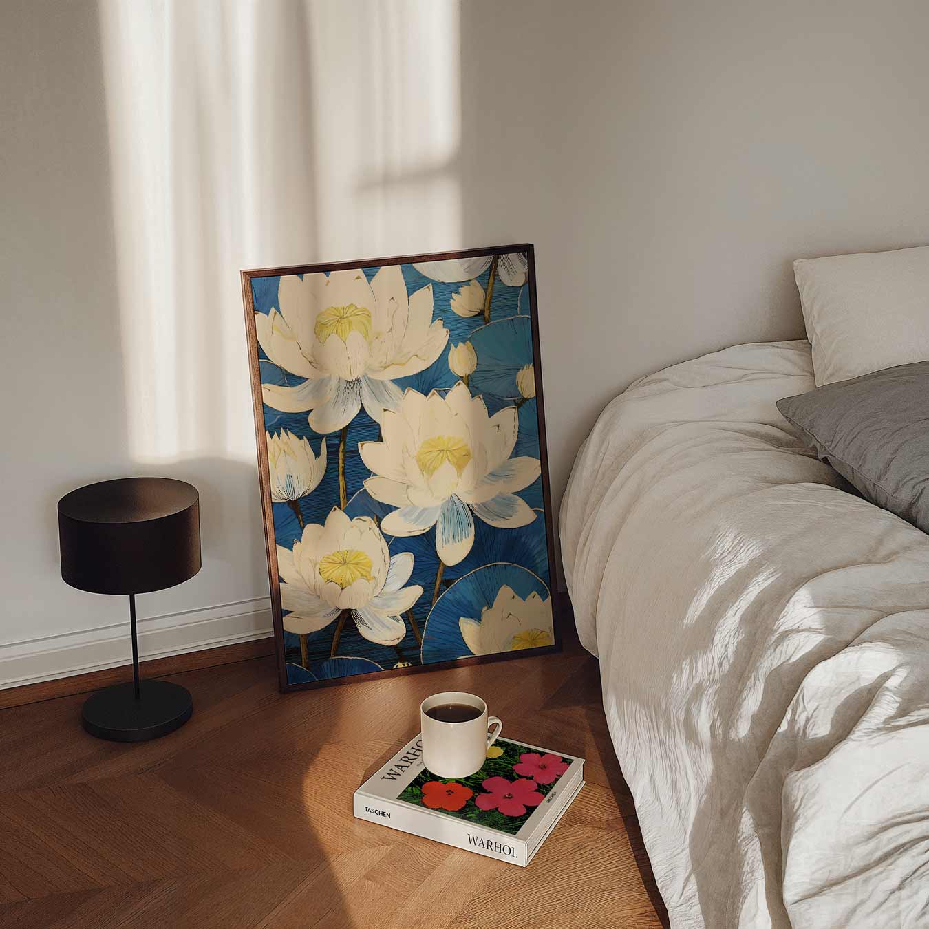 Lotusdroom Wanddecoratie Poster