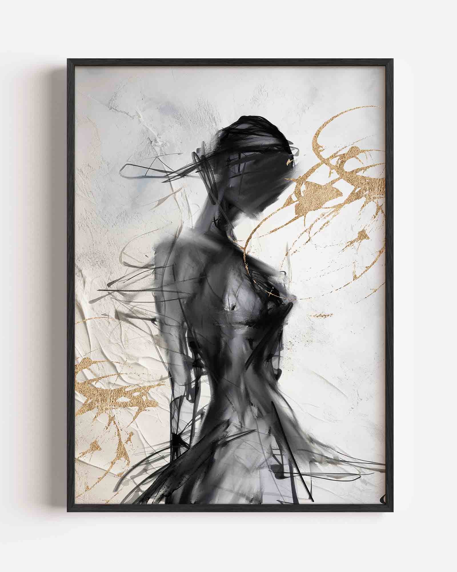 Abstracte figuur Poster