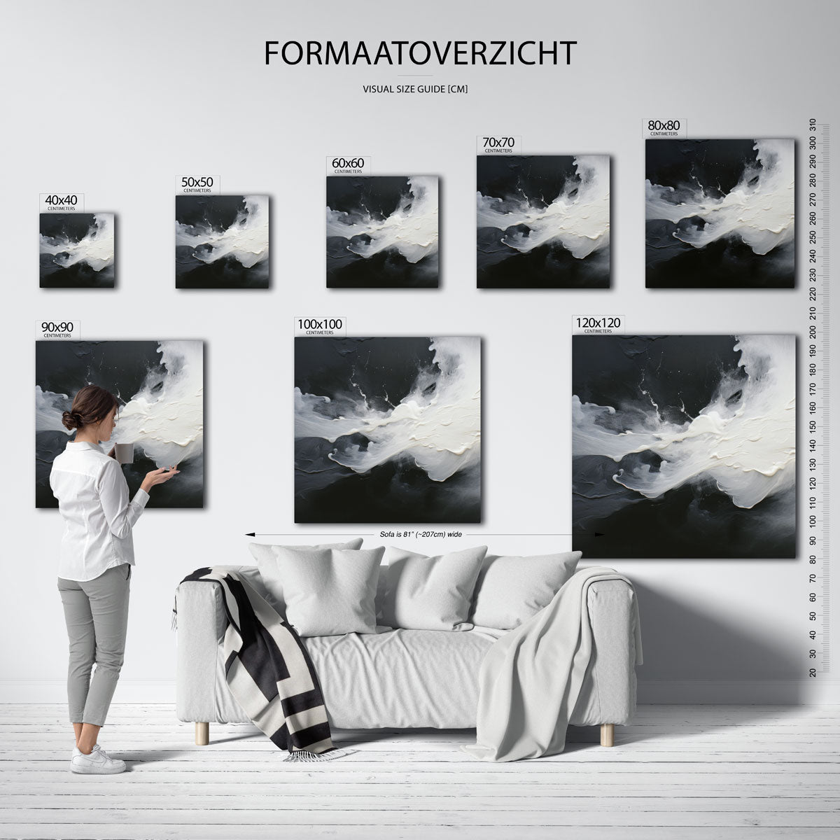 Vloeibare beweging Poster