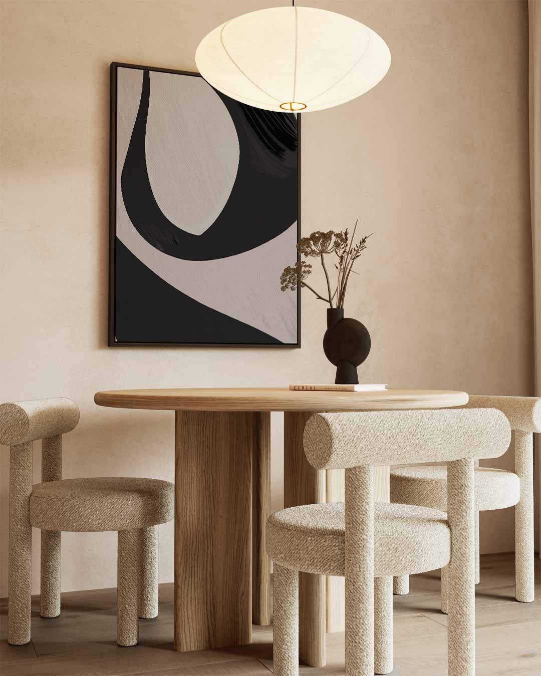 Dynamische Abstractie Kunstwerk-canvas-dibond-plexiglas-wanddecoratie-WallArtistic