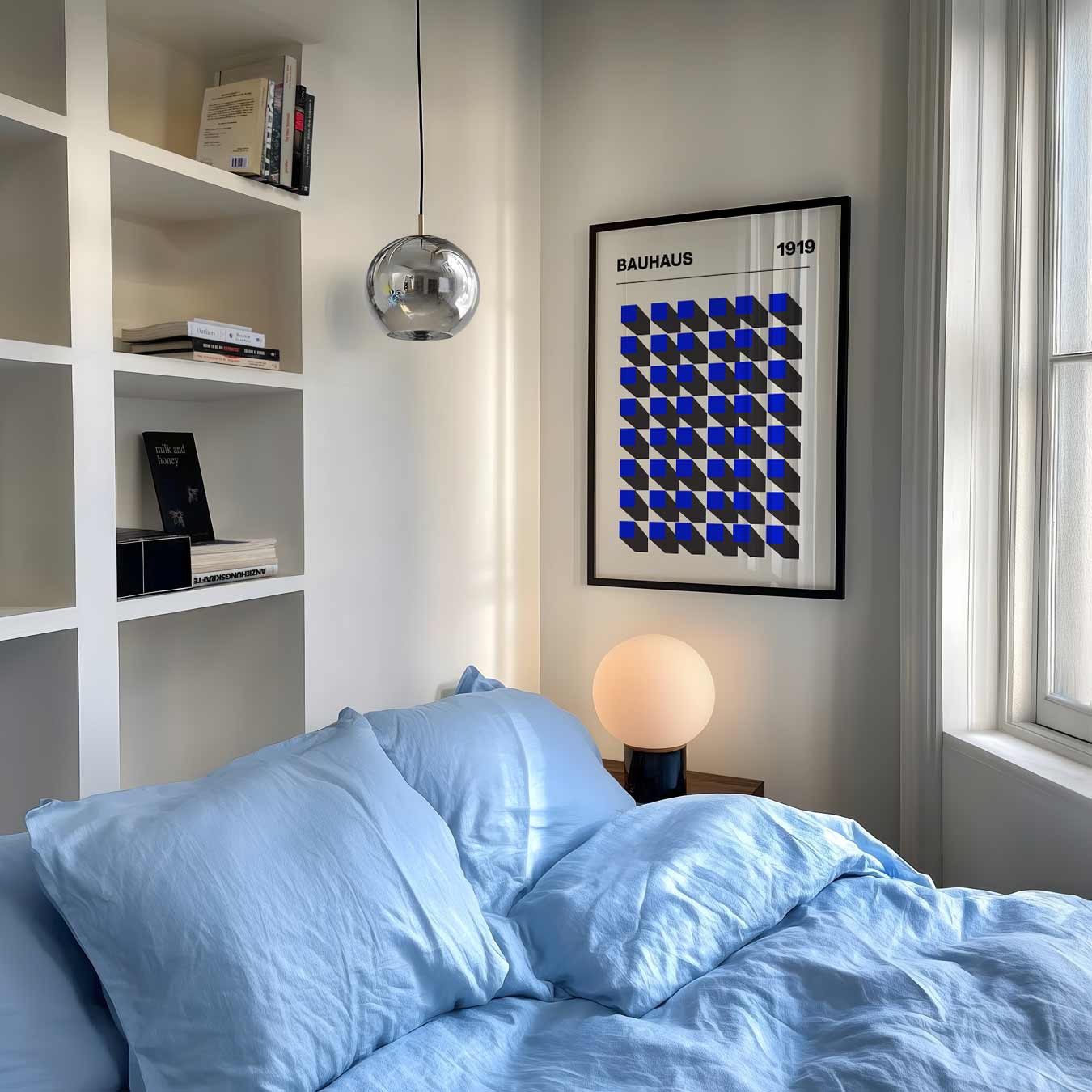 Bauhaus Retro Wanddecoratie Poster