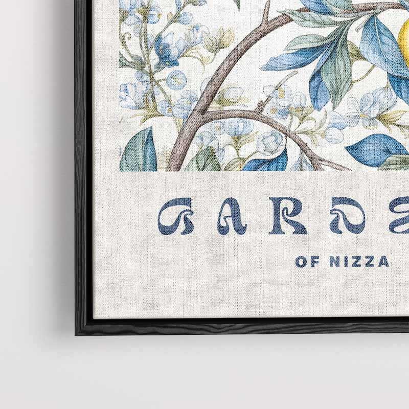 Botanische Tuin van Nizza Kunstwerk-canvas-dibond-plexiglas-wanddecoratie-WallArtistic