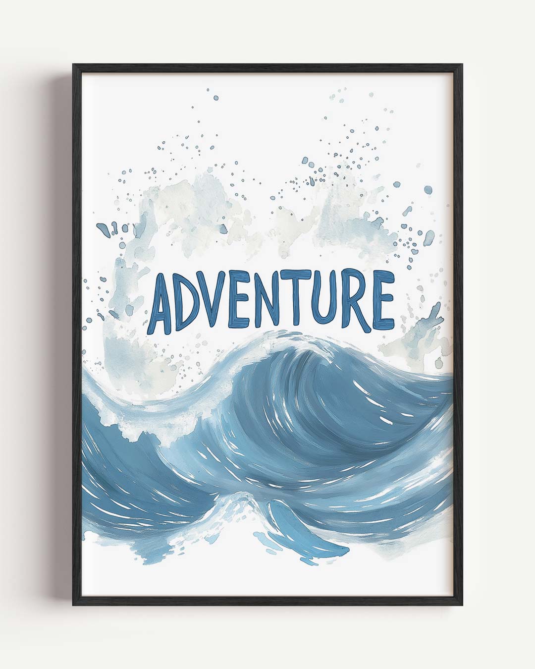 Avontuurlijke Golf Poster-WallArtistic