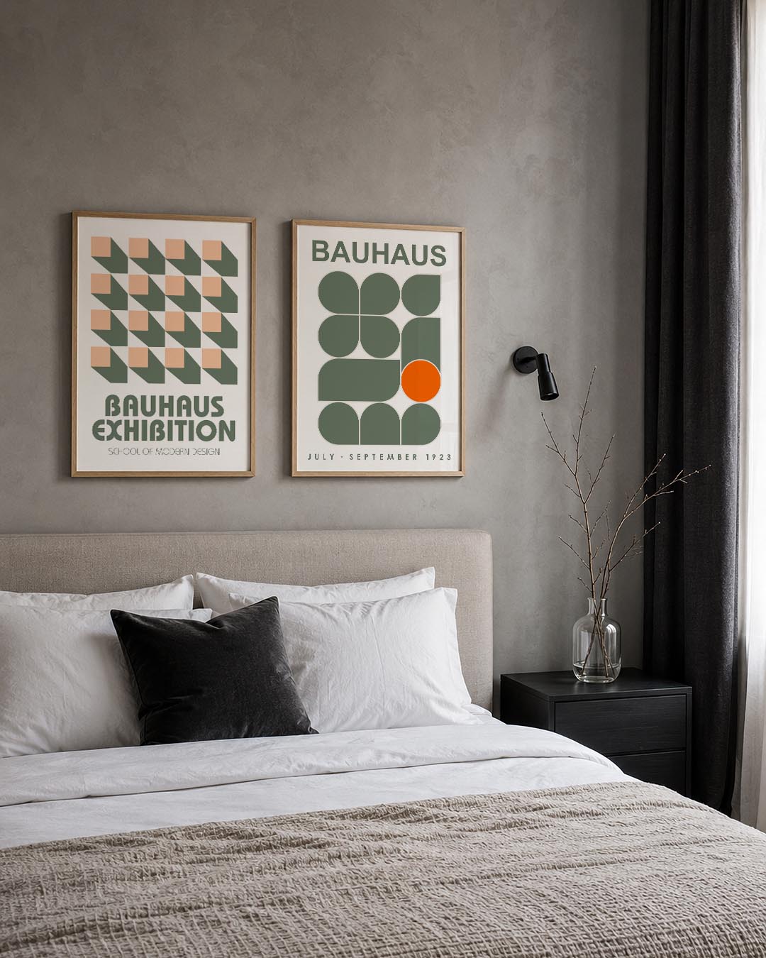 Vorm en schaduw Posterset