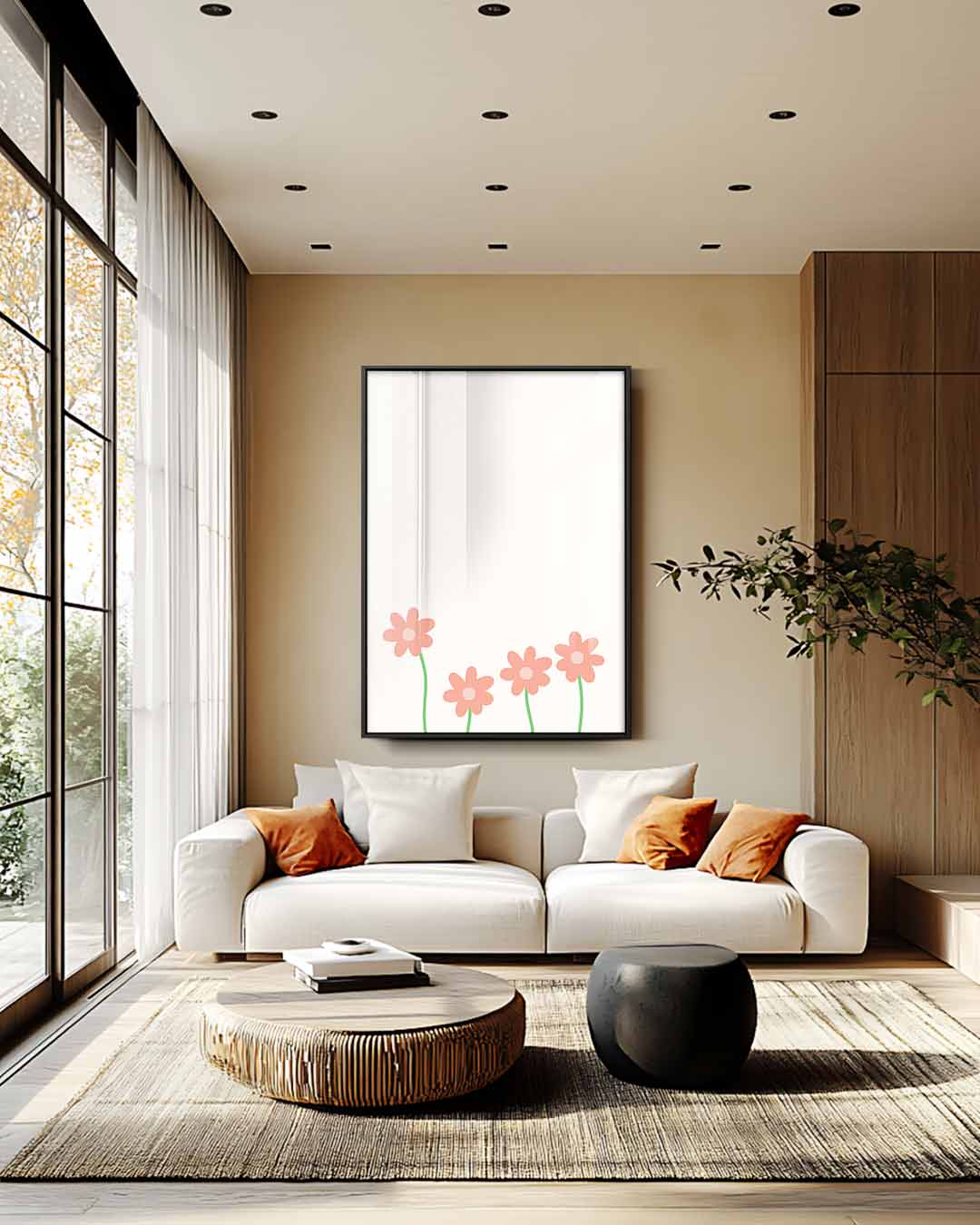 Bloemenpracht Kunstwerk-canvas-dibond-plexiglas-wanddecoratie-WallArtistic