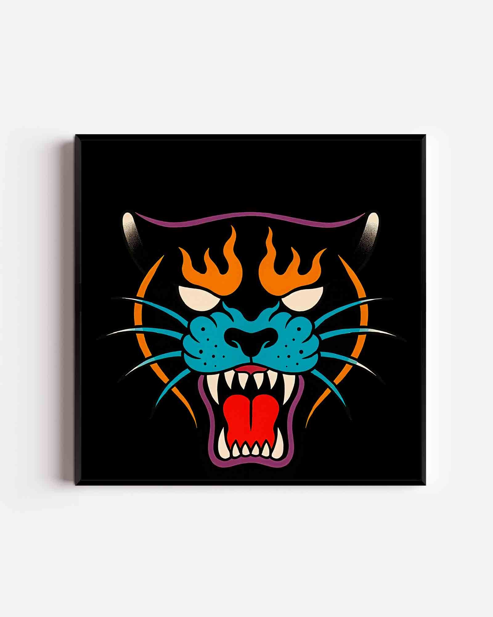 Panter gezicht Poster