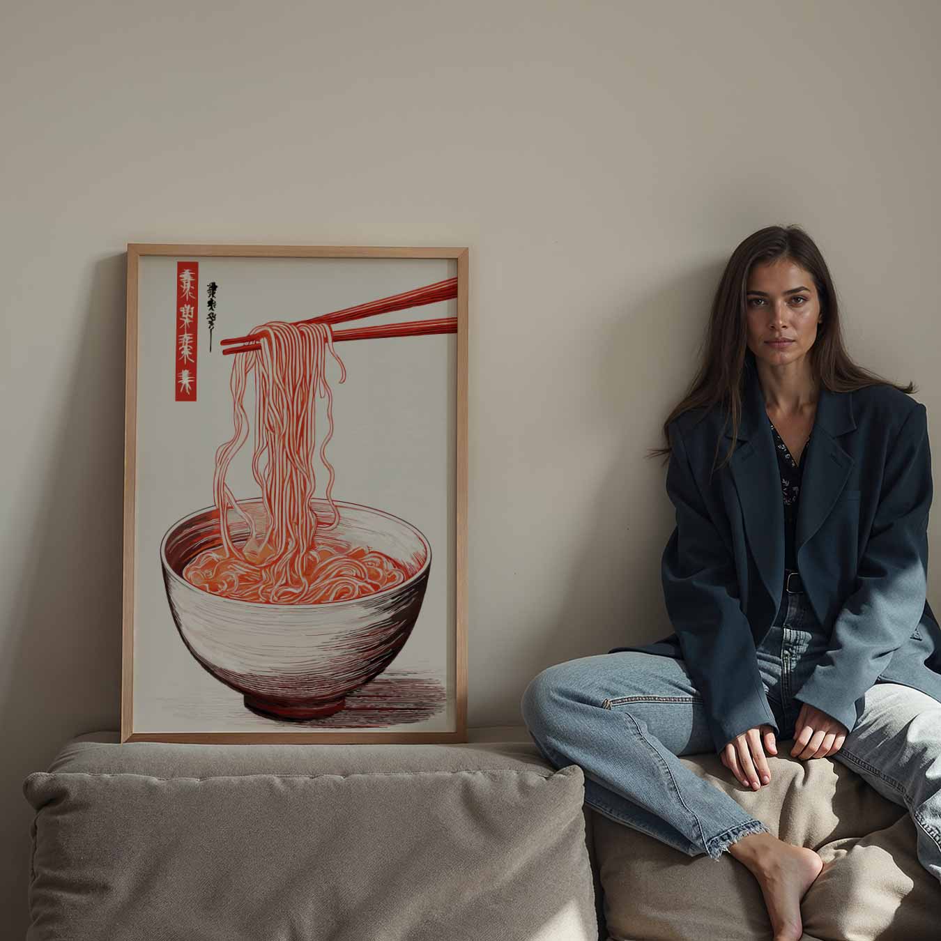 Aziatische Ramen Inspiratieposter-WallArtistic