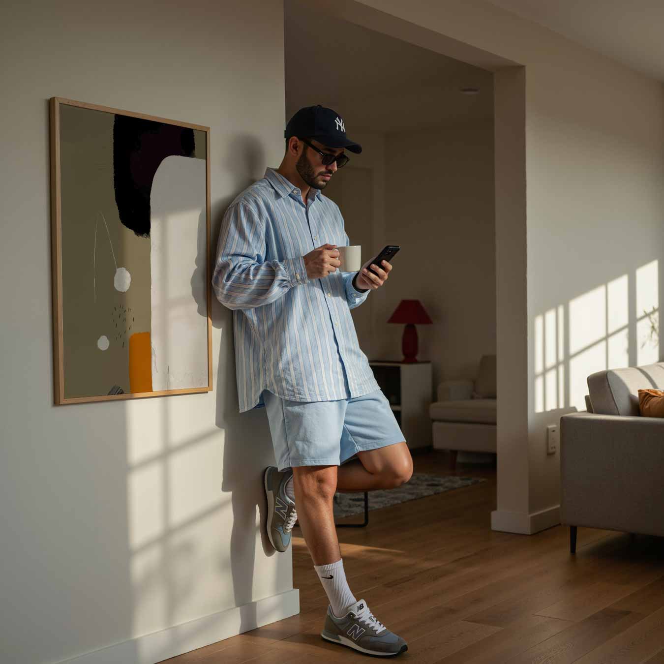 Abstracte Elegantie Poster-WallArtistic