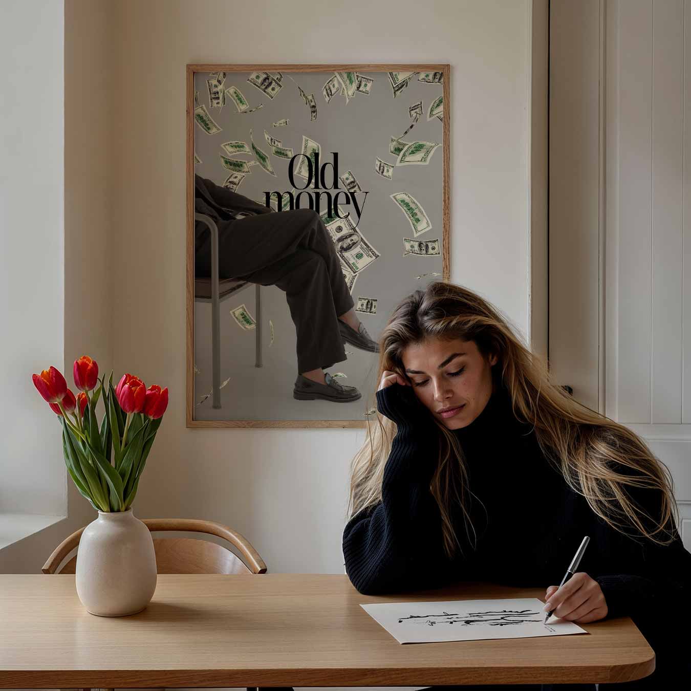 Old Money Poster-WallArtistic