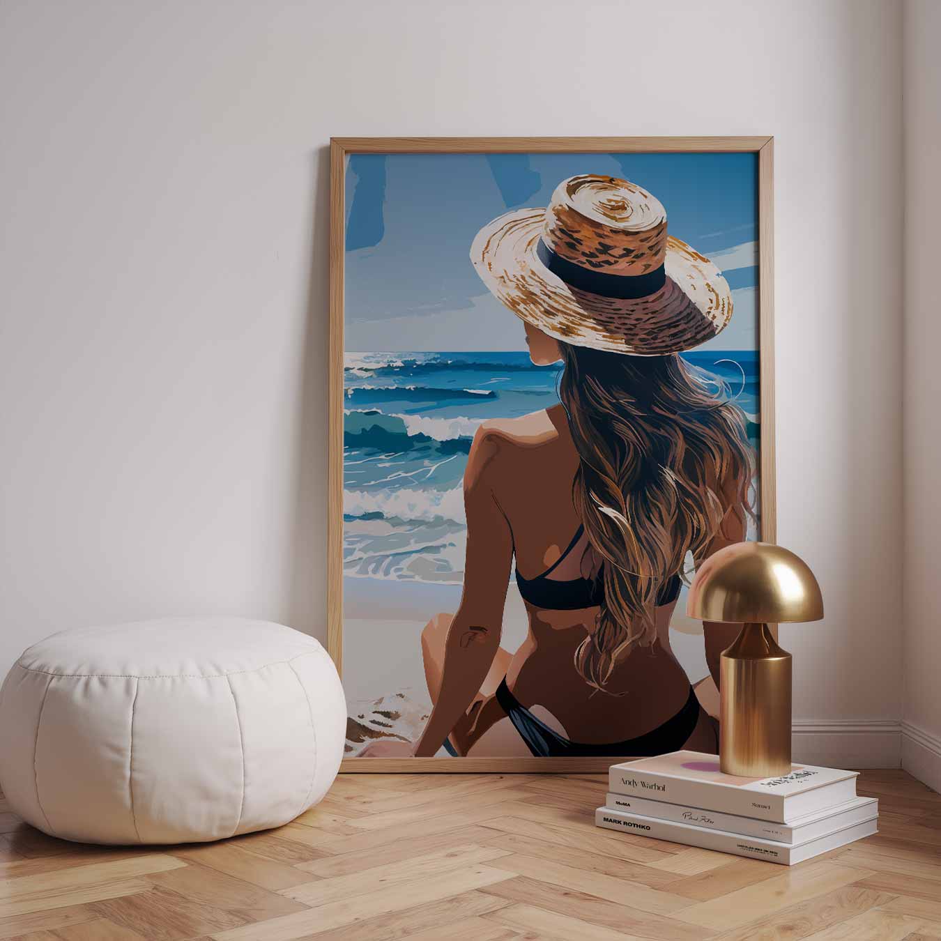 Stranddromen Zomerposter