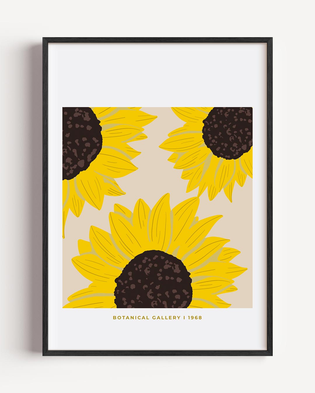 Stralende Zonnebloemen Poster-WallArtistic