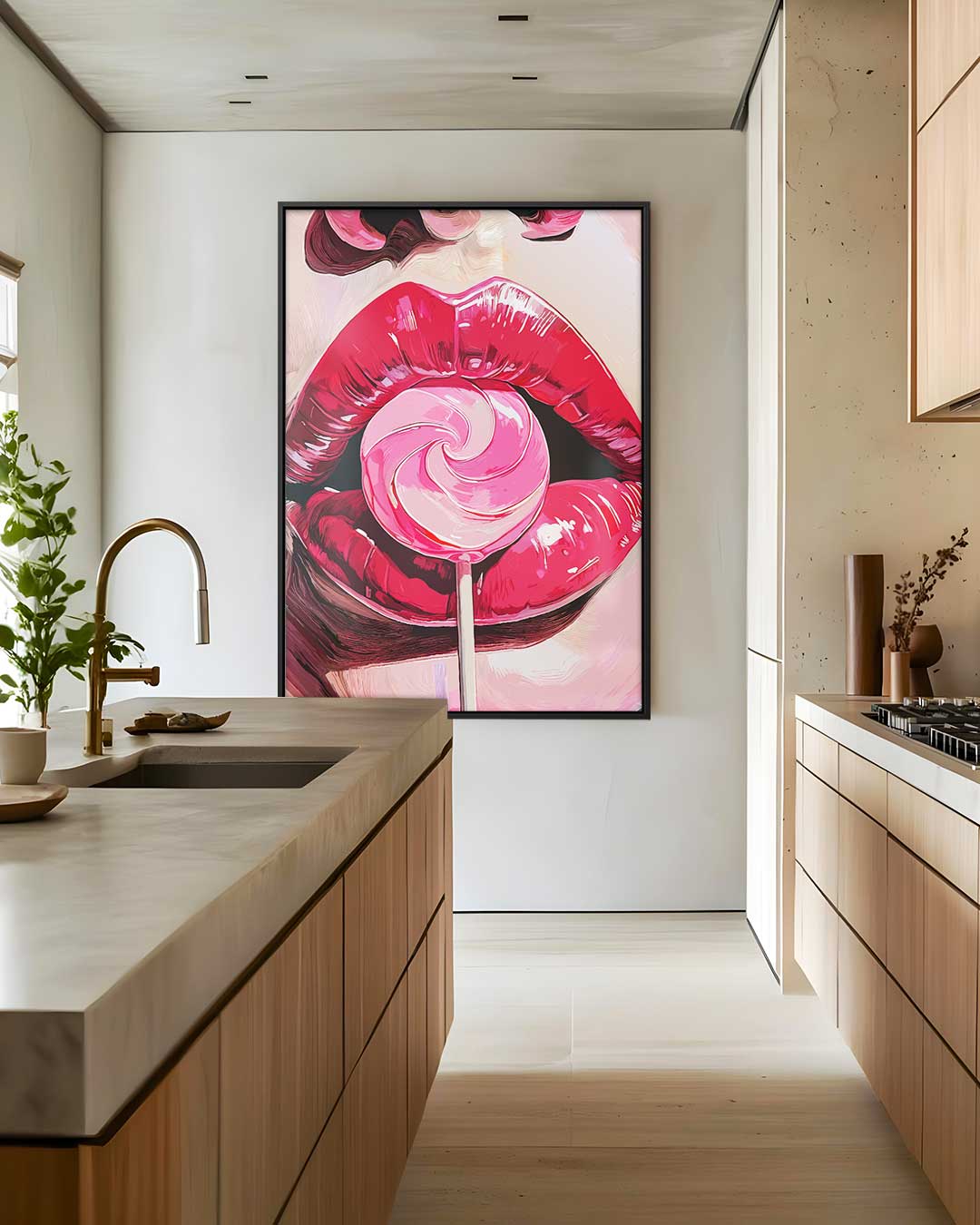 Zoete Verleiding Kunstwerk-canvas-dibond-plexiglas-wanddecoratie-WallArtistic