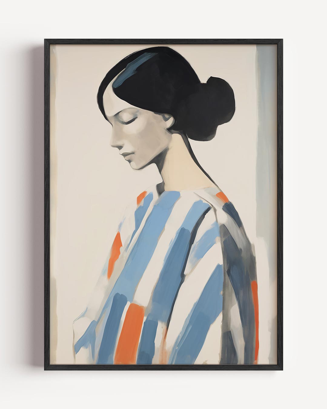 Artistieke Vrouwelijke Silhouet Poster-WallArtistic