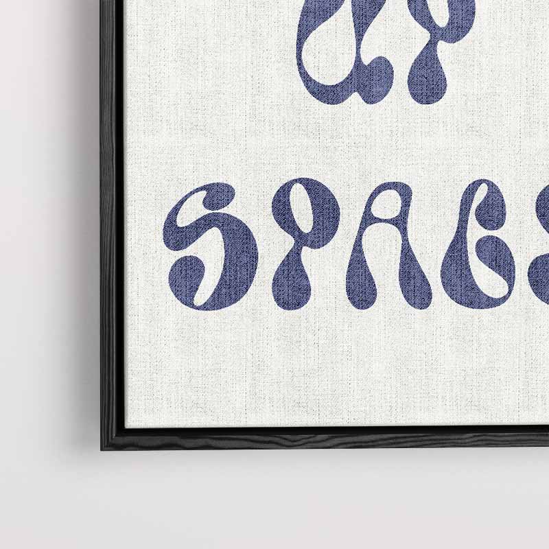 Ruimte voor Jouw Energie Kunstwerk-canvas-dibond-plexiglas-wanddecoratie-WallArtistic