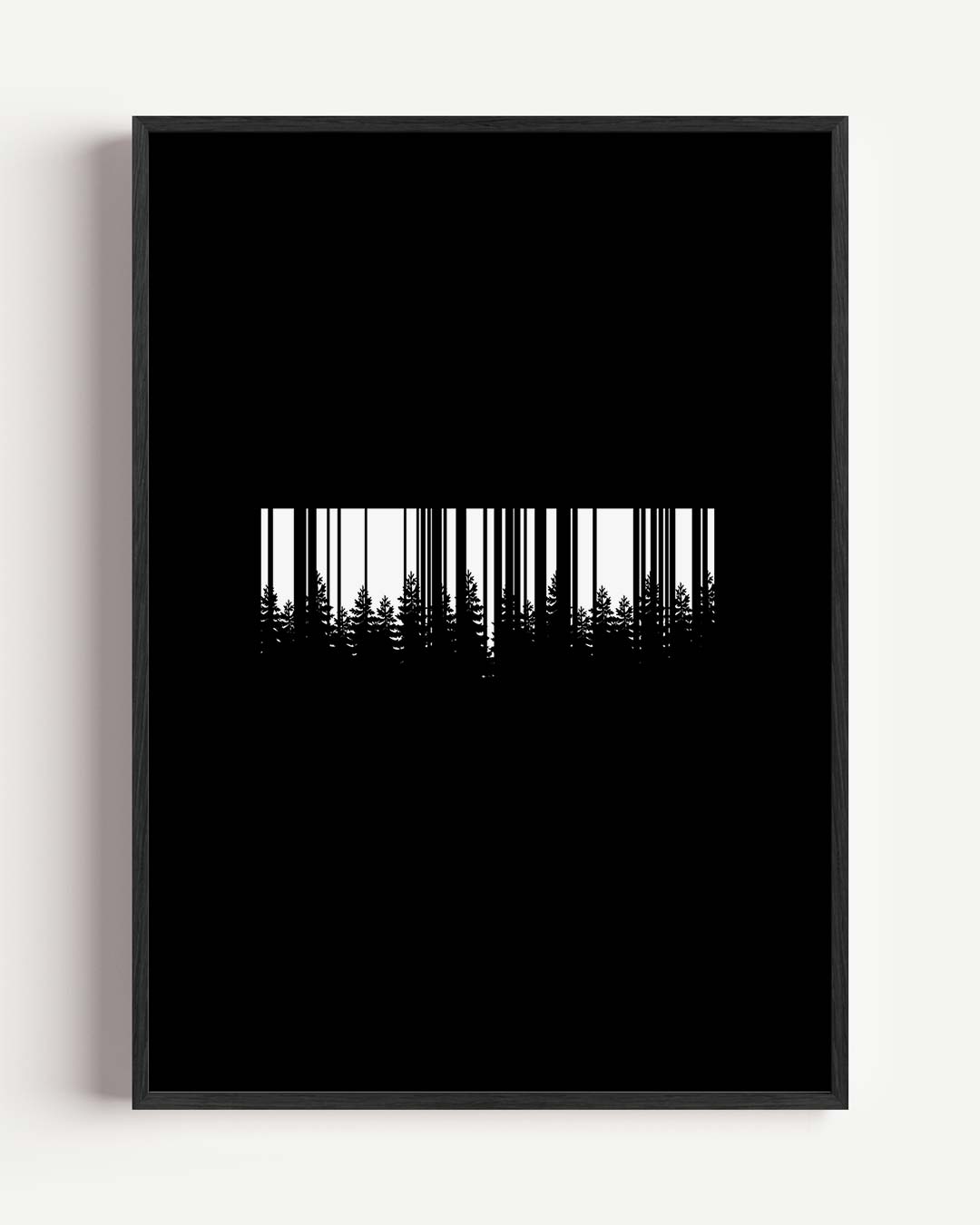 Nature Barcode Poster-WallArtistic