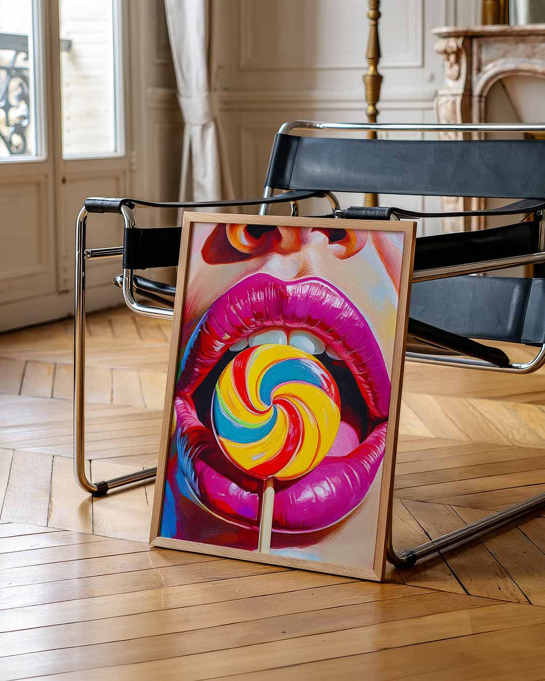 Kleurrijke Lolly Pop Art Poster
