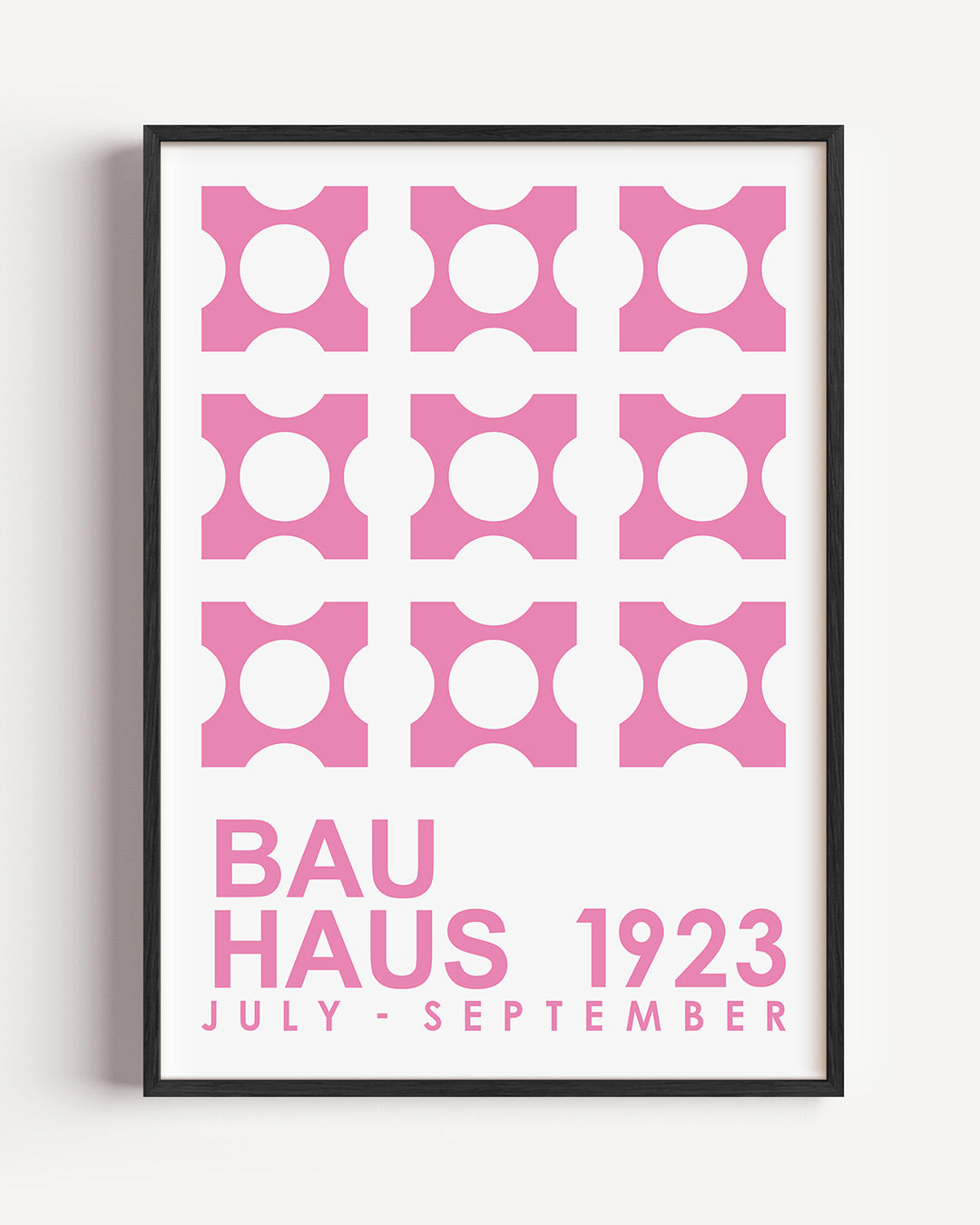 Vormritme en kleur Poster