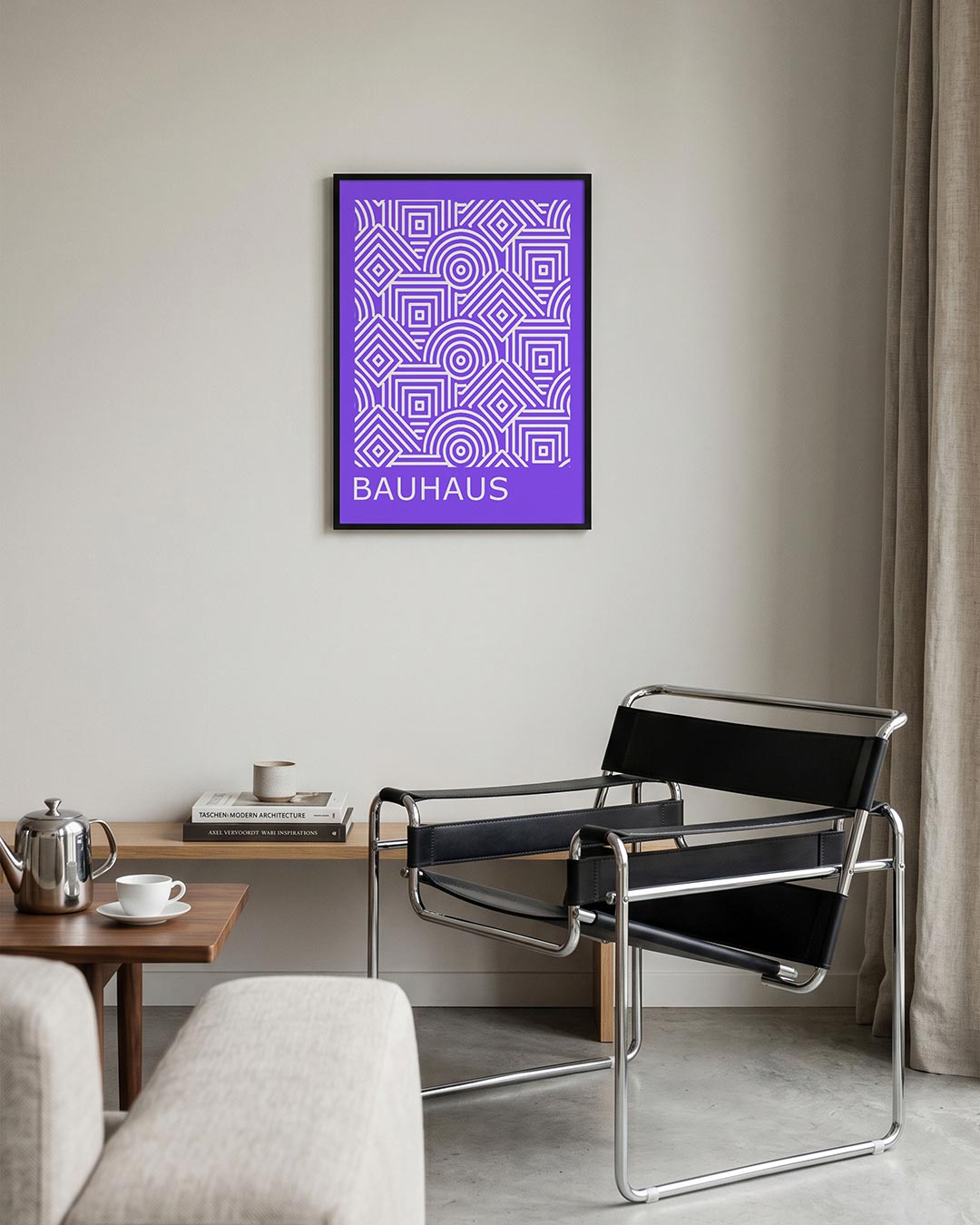 Lijnen en patronen Poster