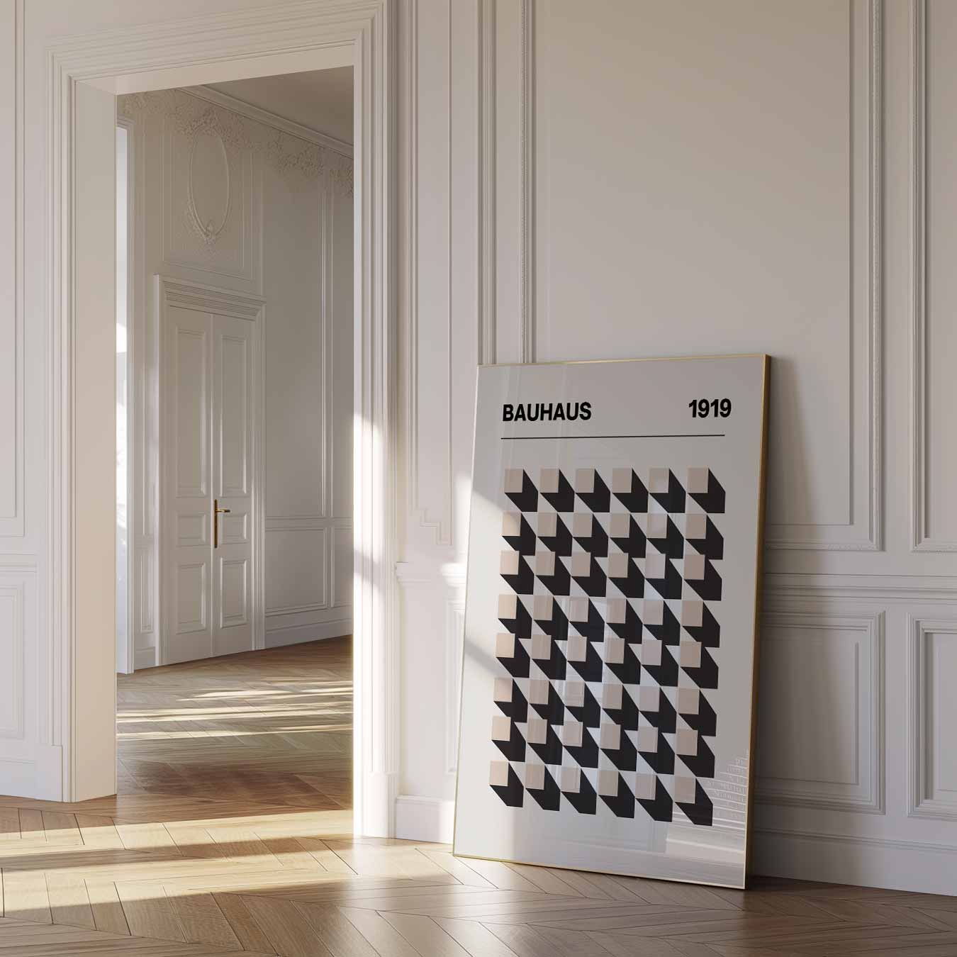 Bauhaus Chic Poster