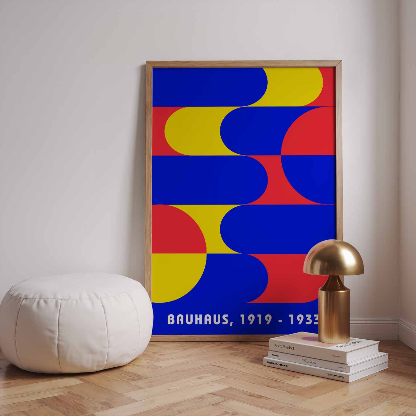 Bauhaus Kleurenexplosie Poster-WallArtistic