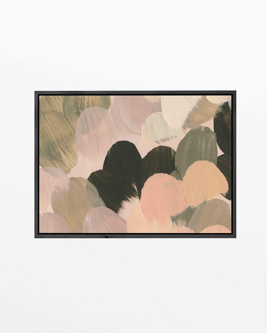 Zachte kleuren compositie Kunstwerk
