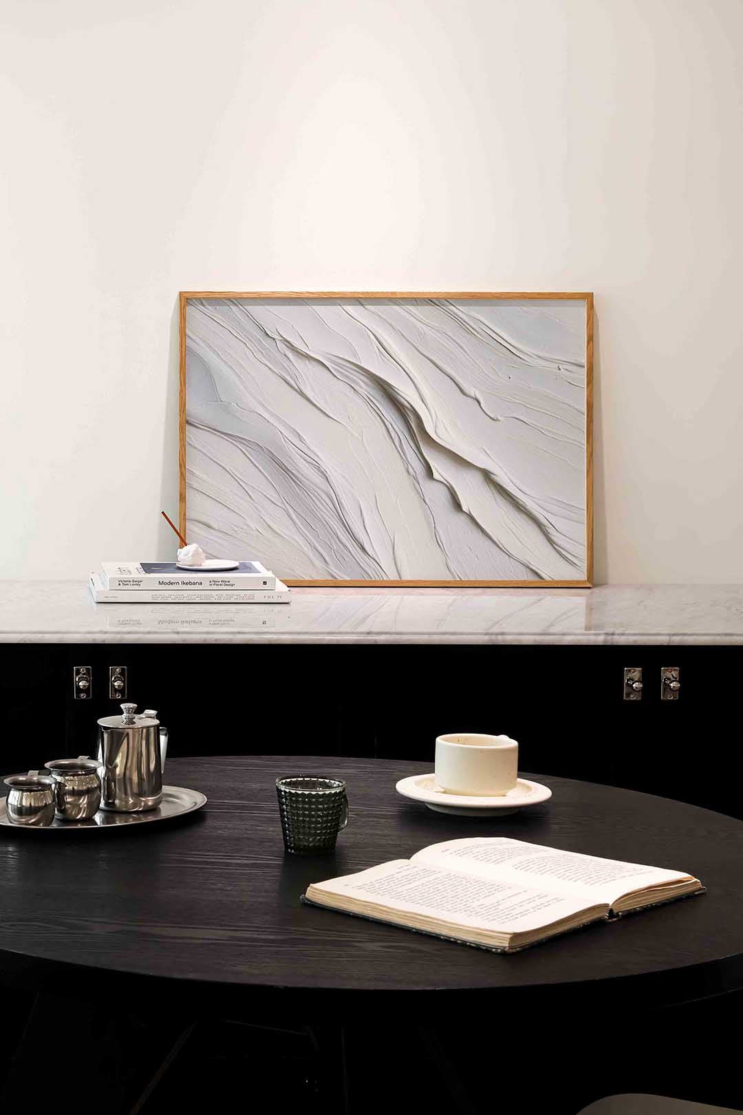 Golvende textuur Poster
