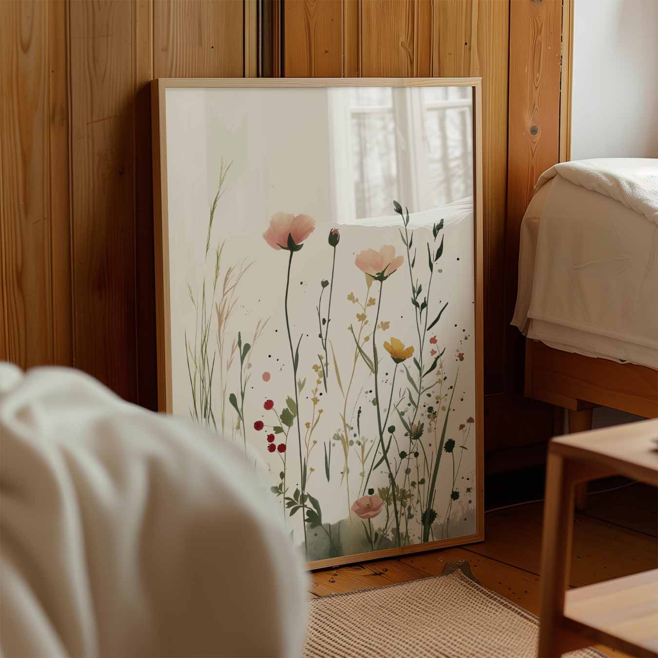 Botanische Bloemenpracht Poster-WallArtistic