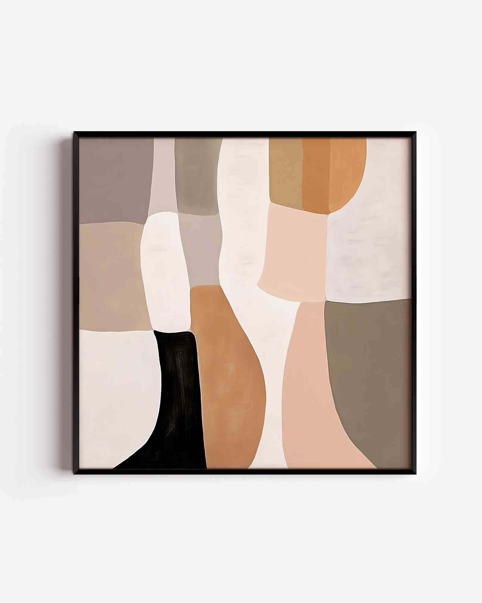 Abstracte vormen Poster