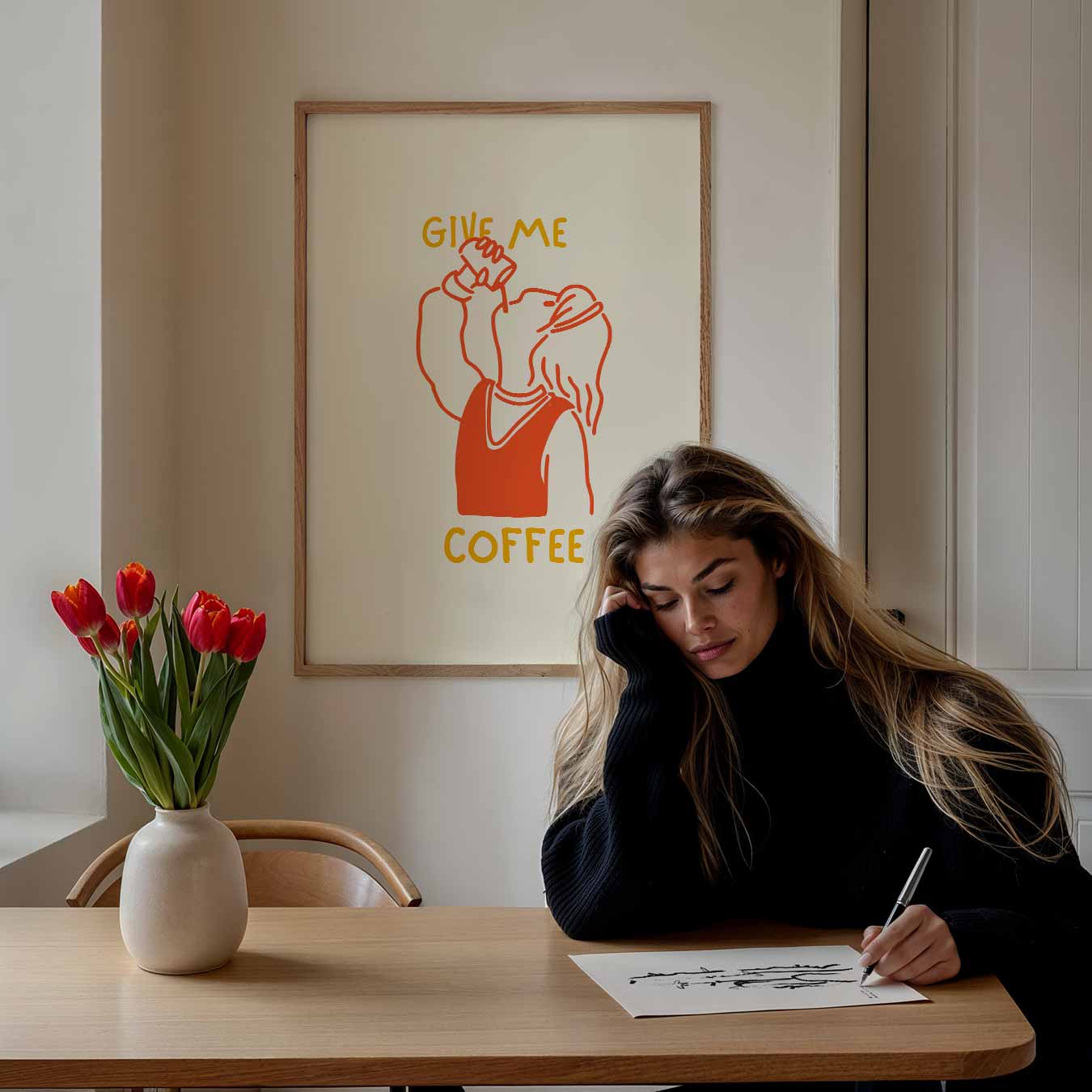 Cafeïne Vibes Poster