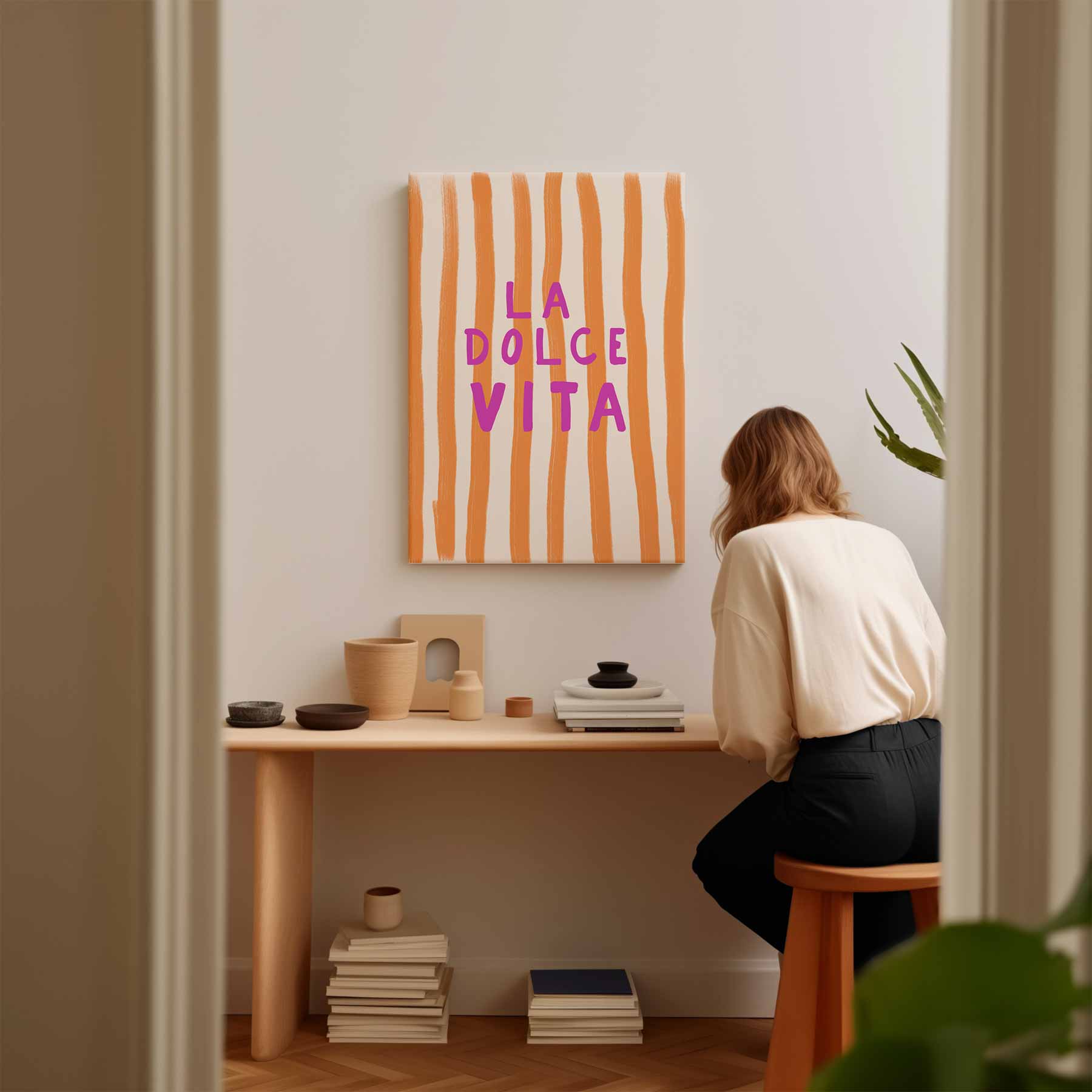 La Dolce Vita Kunstwerk-canvas-dibond-plexiglas-wanddecoratie-WallArtistic