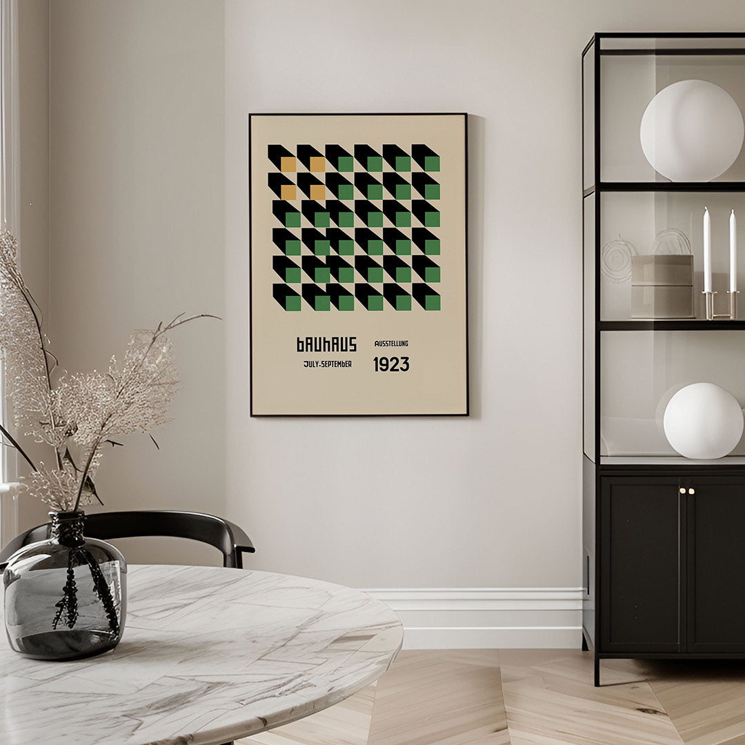 Vorm en schaduw Poster