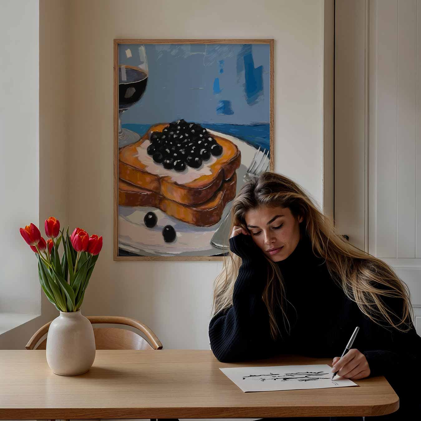 Brunch in Stijl Poster-WallArtistic